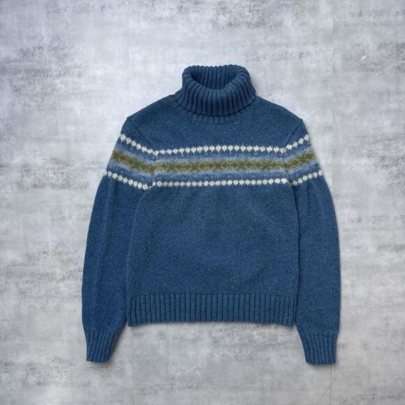 L.L. Bean Sweaters - Y2K L.L. Bean 00s Lambs Wool Turtleneck Long sleeve sweater
